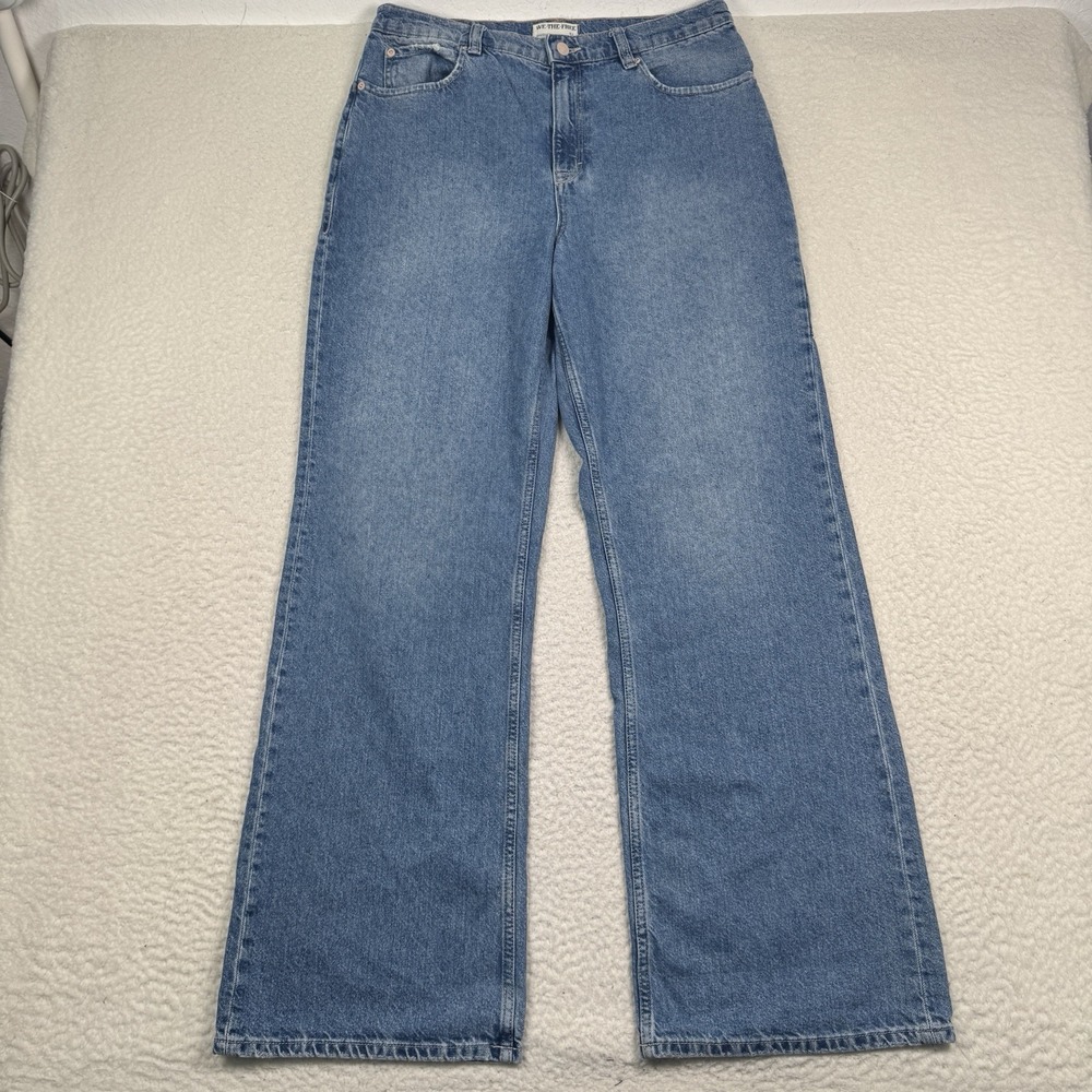 We The Free People Tinsley Jeans Womens 31 (33x33) Slouchy Wide Leg Baggy